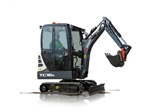 mini excavator tc16|terex tc16 depth chart.